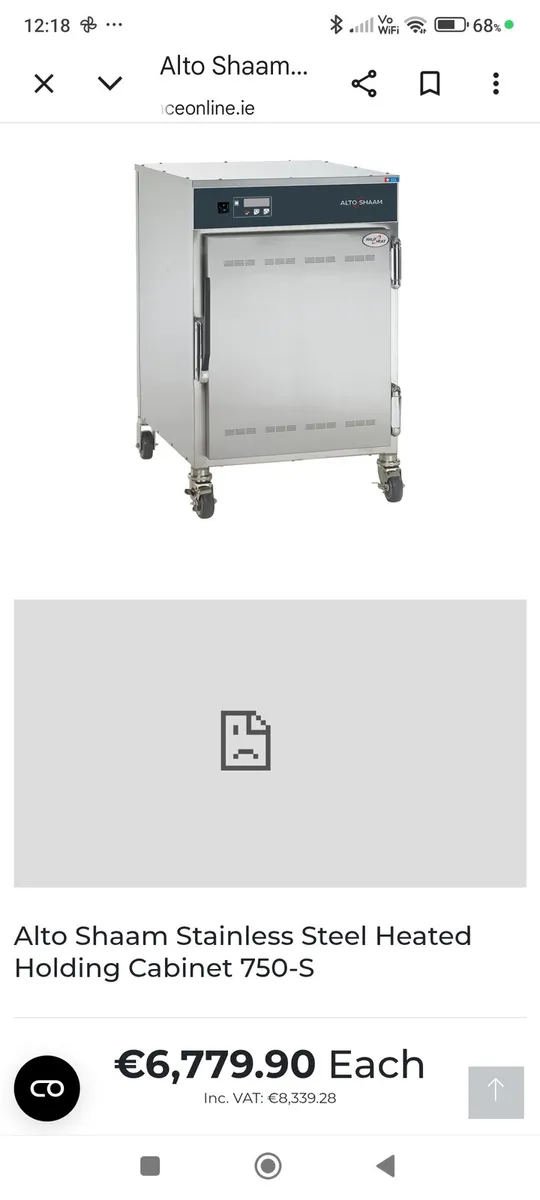 Alto shaam holding cabinet - Image 2