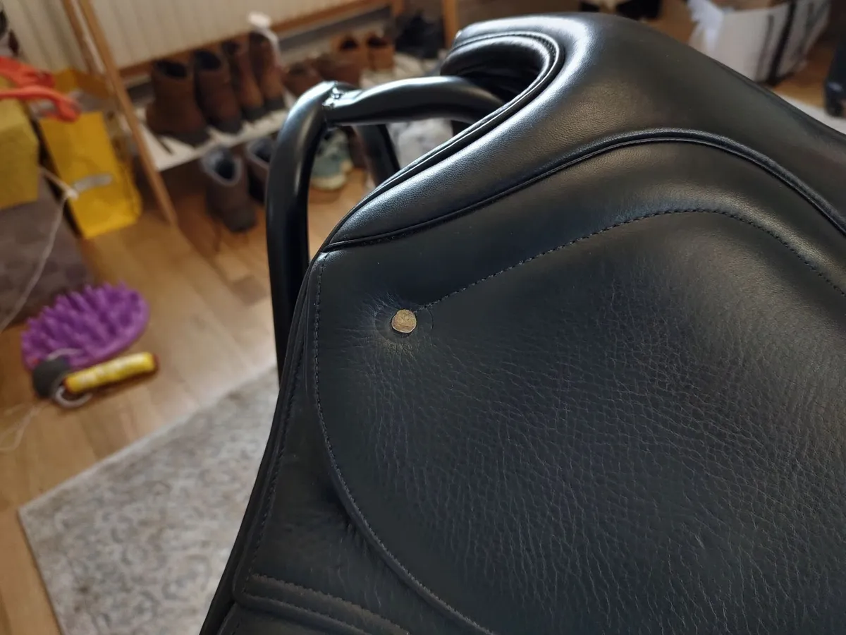 John Whittaker Harrogate Dressage Saddle 16.5" - Image 2