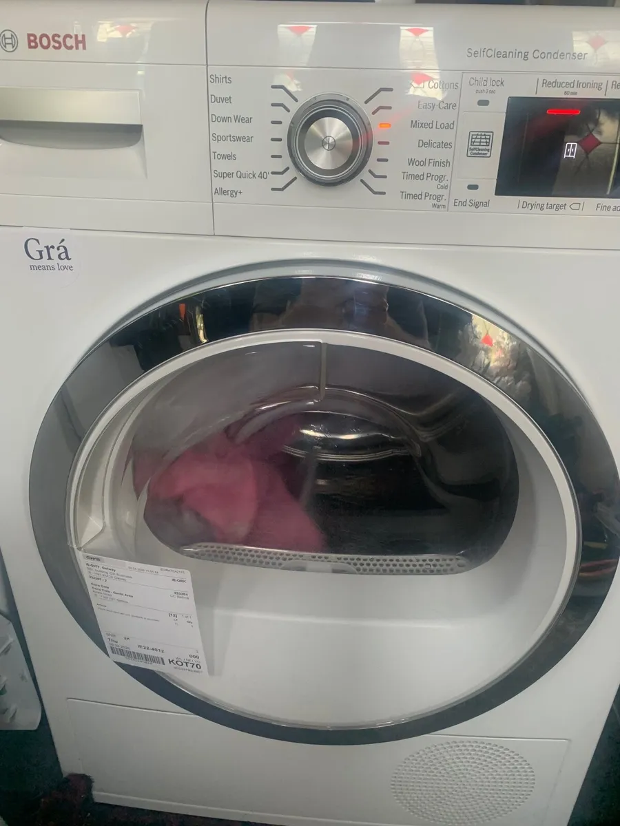 Bosch Condenser dryer9kg