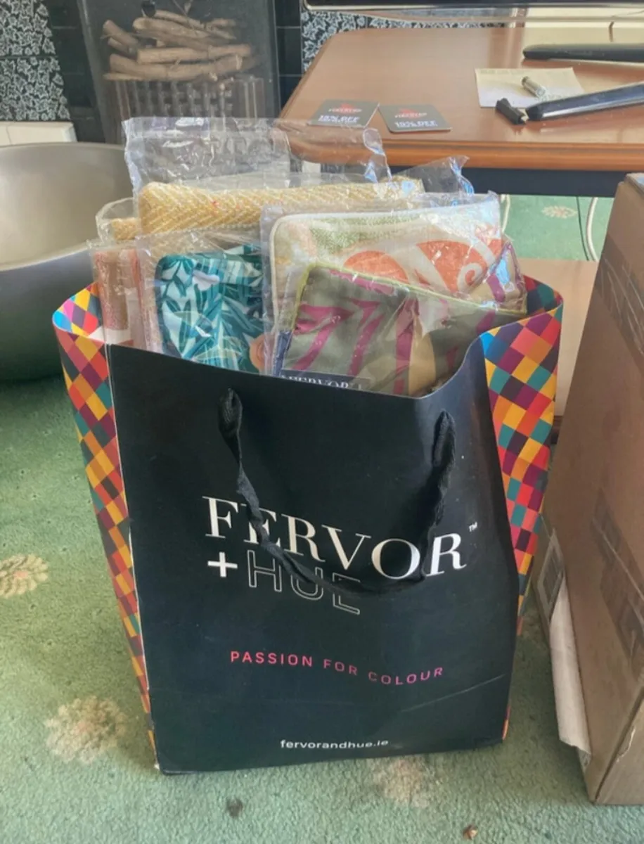 Bundle of Cushion Covers – Fervor + Hue – New with - Image 1