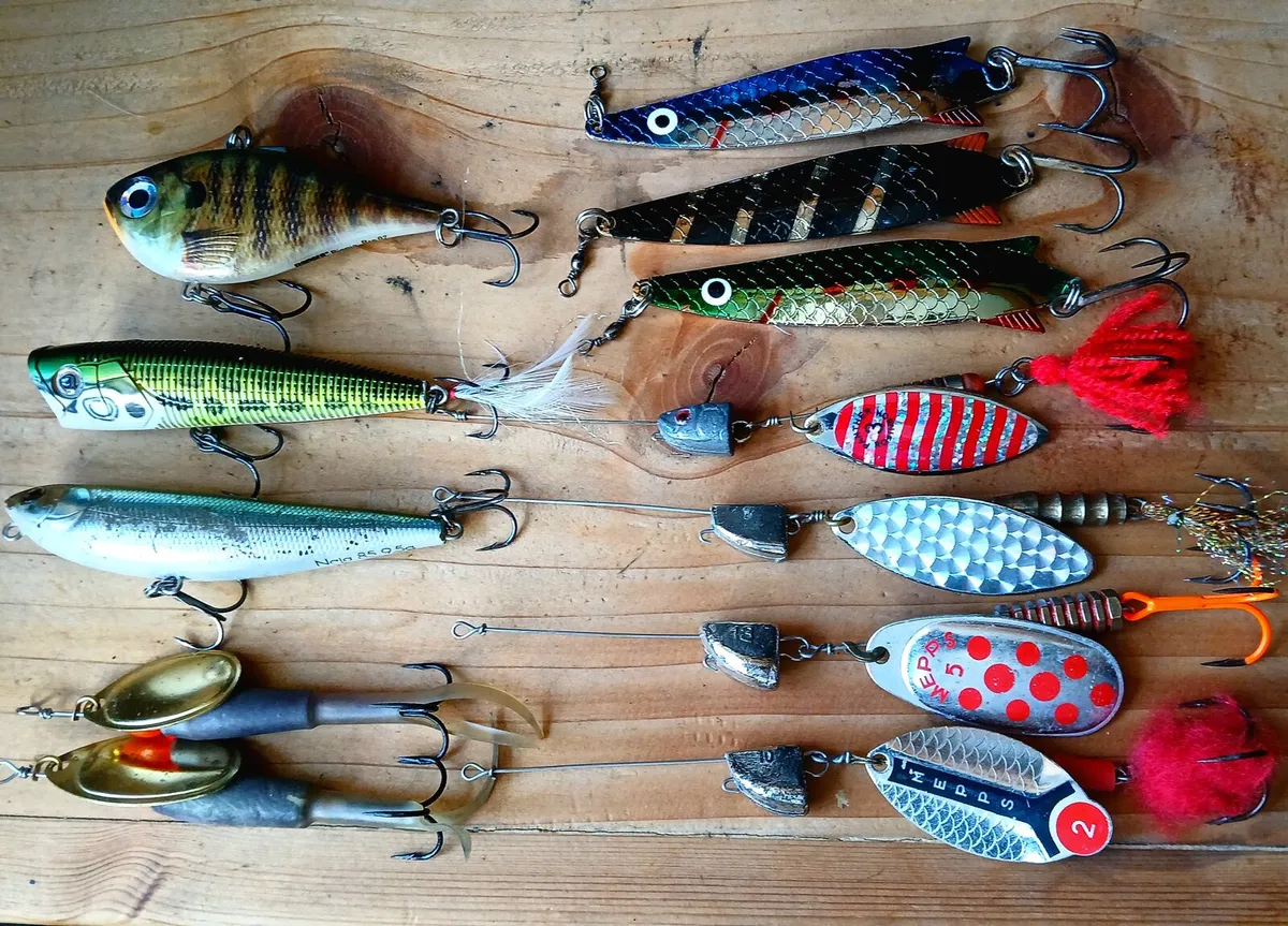 Fishing lures for pike and perch