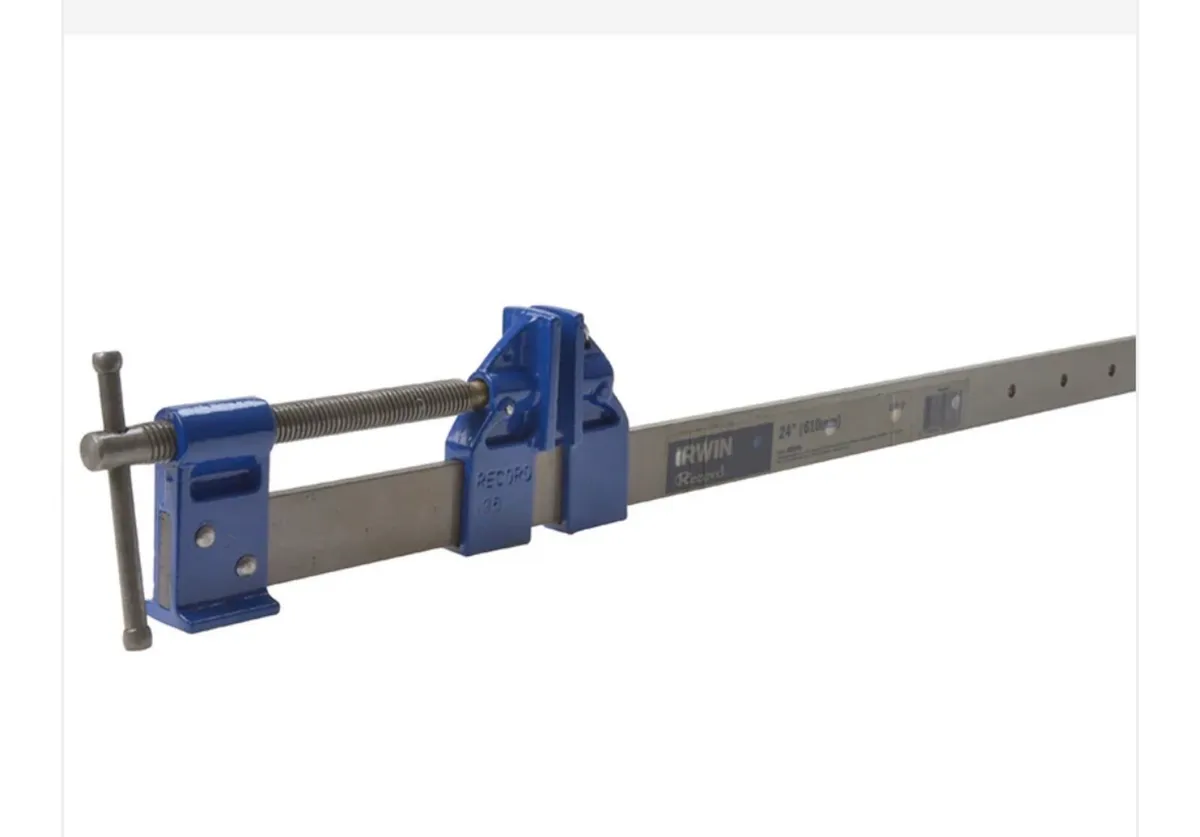 Irwin Record Heavy Duty Sash Clamps 135/2 600mm - Image 1