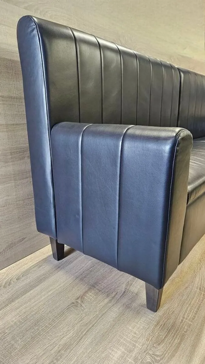 Dining bench leather - Image 4