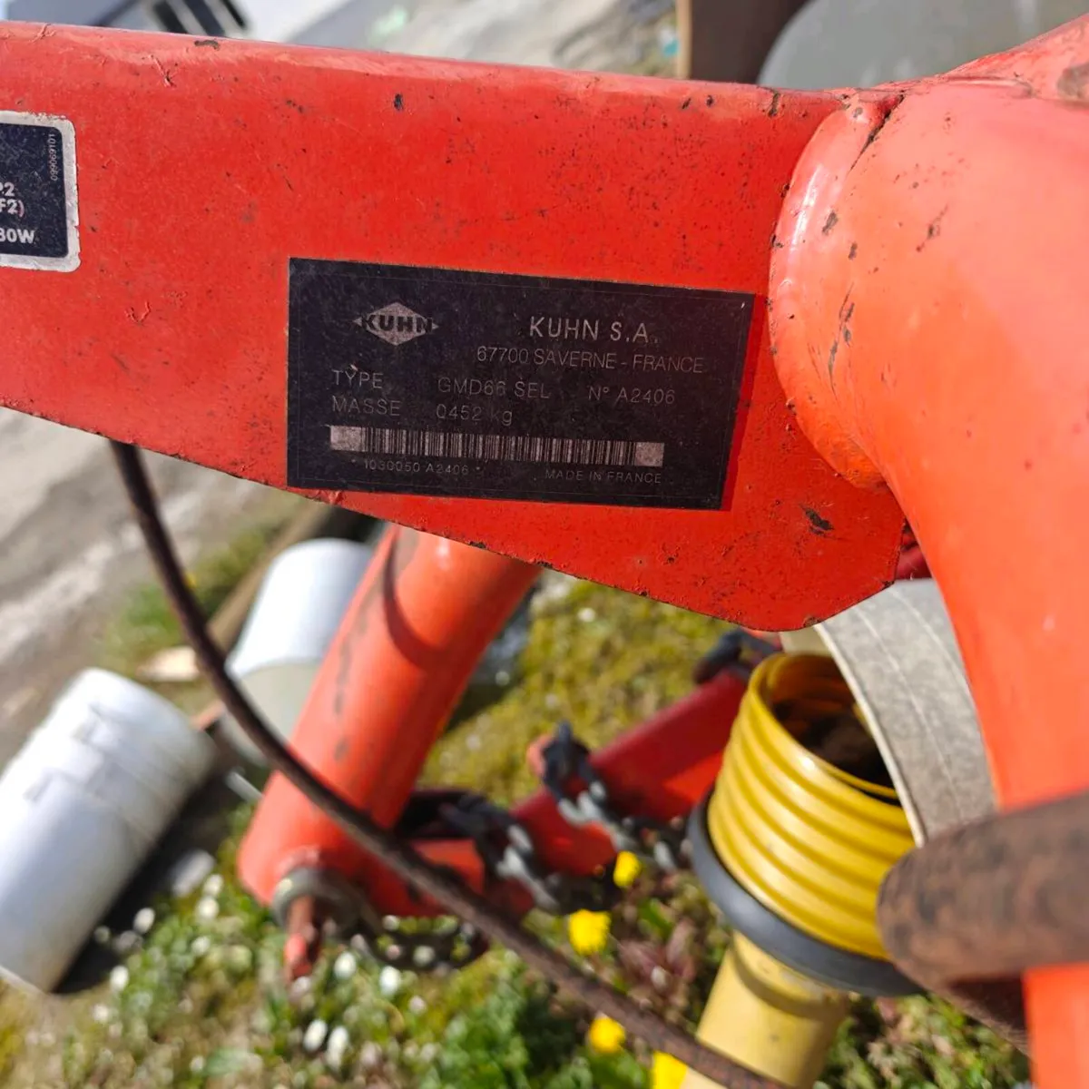 Kuhn mower for sale - Image 2