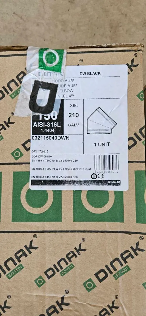 Dinak Insulated Flue - Image 2