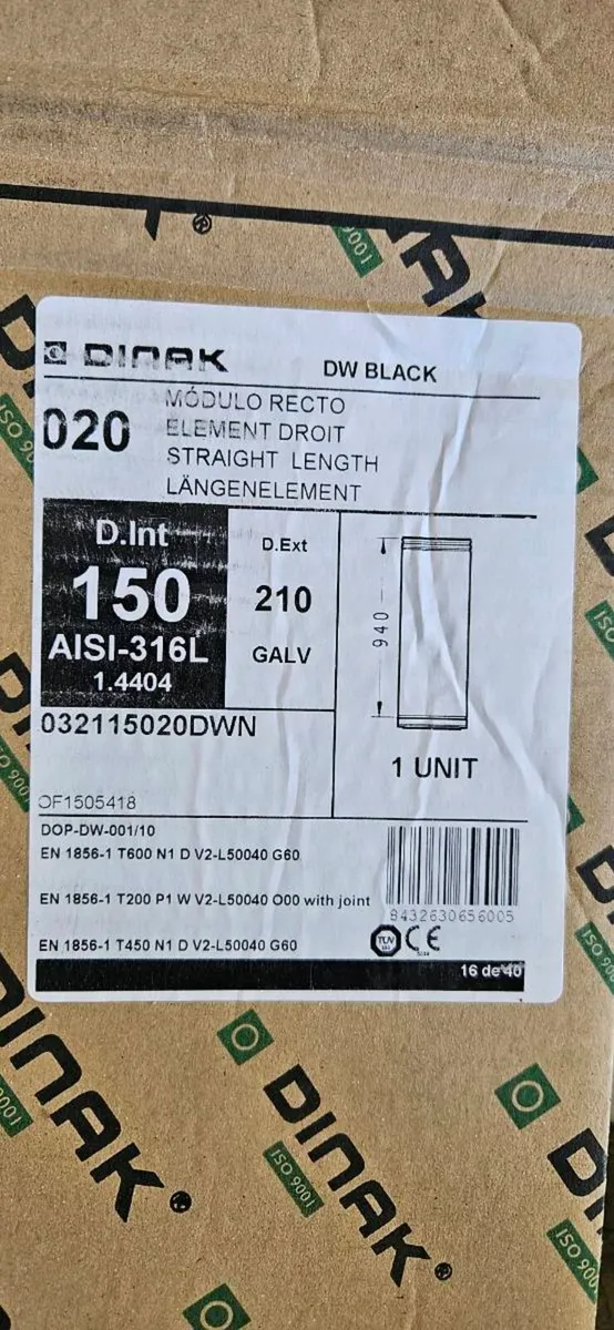 Dinak Insulated Flue - Image 3