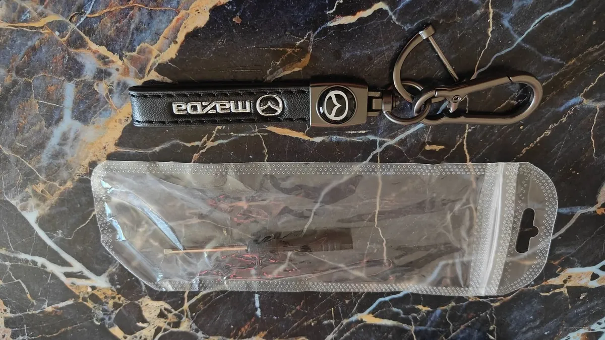 Mazda metal keyring - Image 1