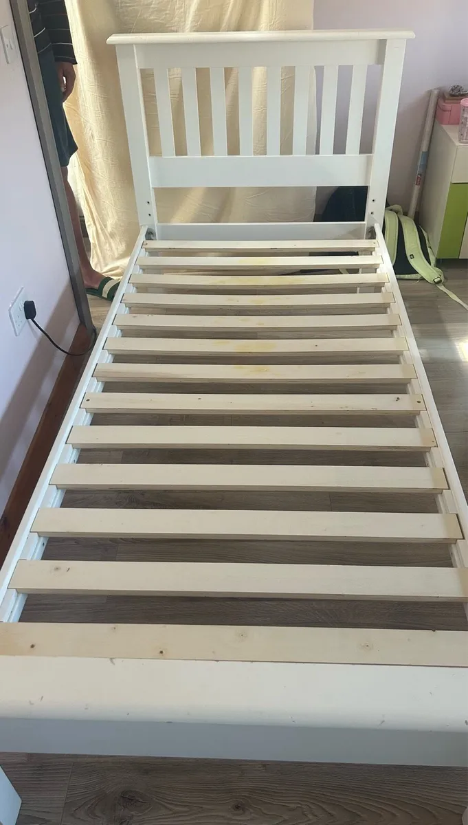 Bed Frame And Mattress - Image 1