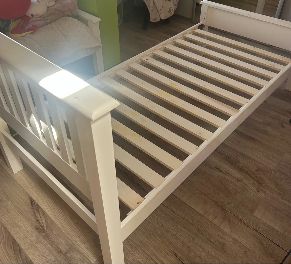 Bed Frame And Mattress - Image 2