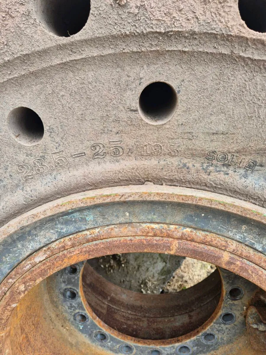 Solid rubber wheels - Image 4