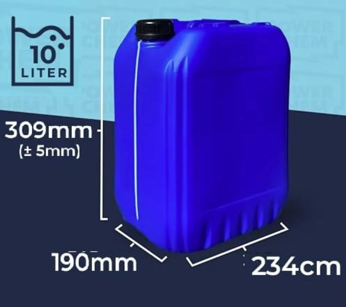 10L Container Store Any Liquid + Funnel Sturdy - Image 3