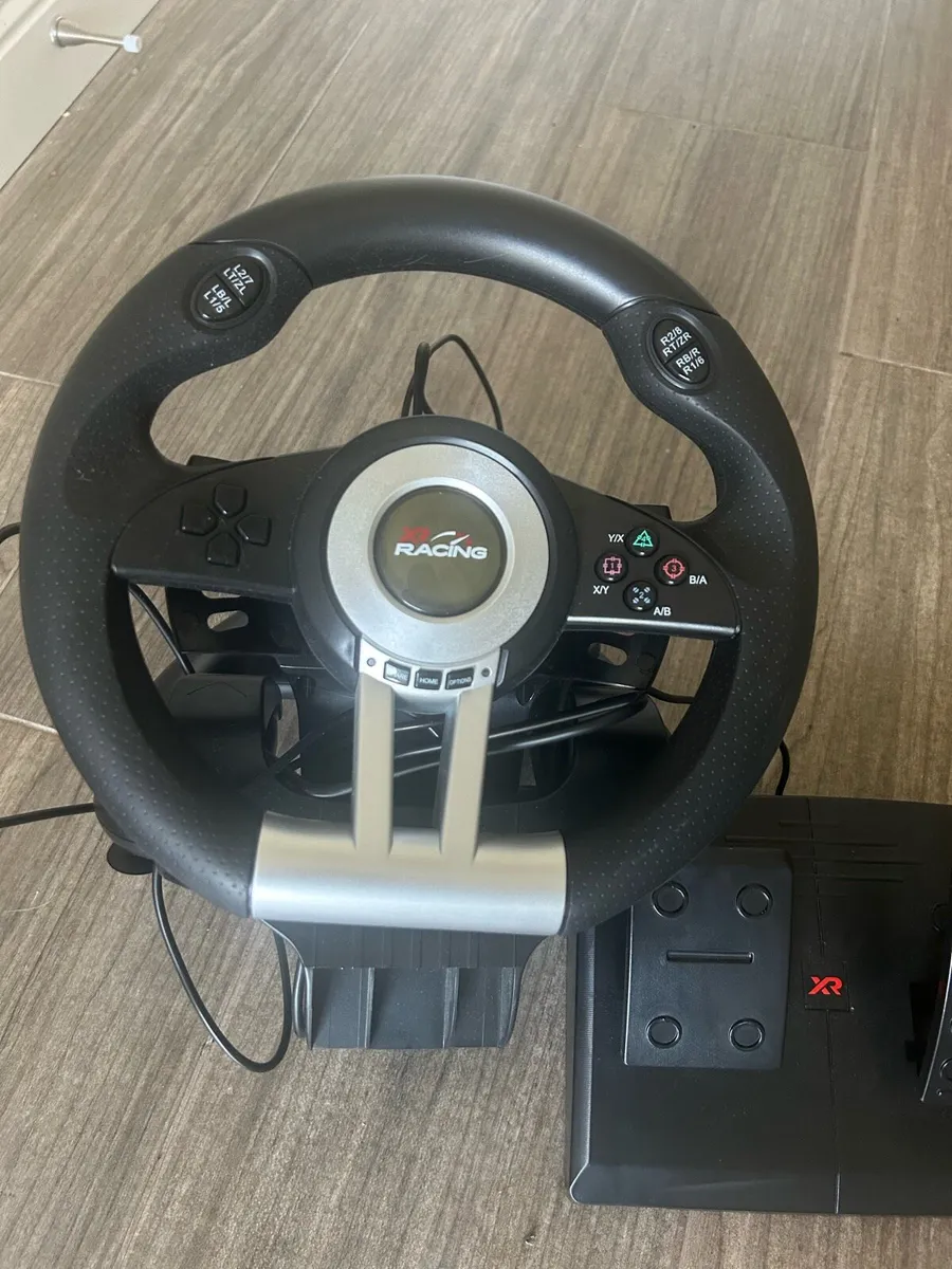 X Rocker XR Racing Game Steering Wheel - Image 1