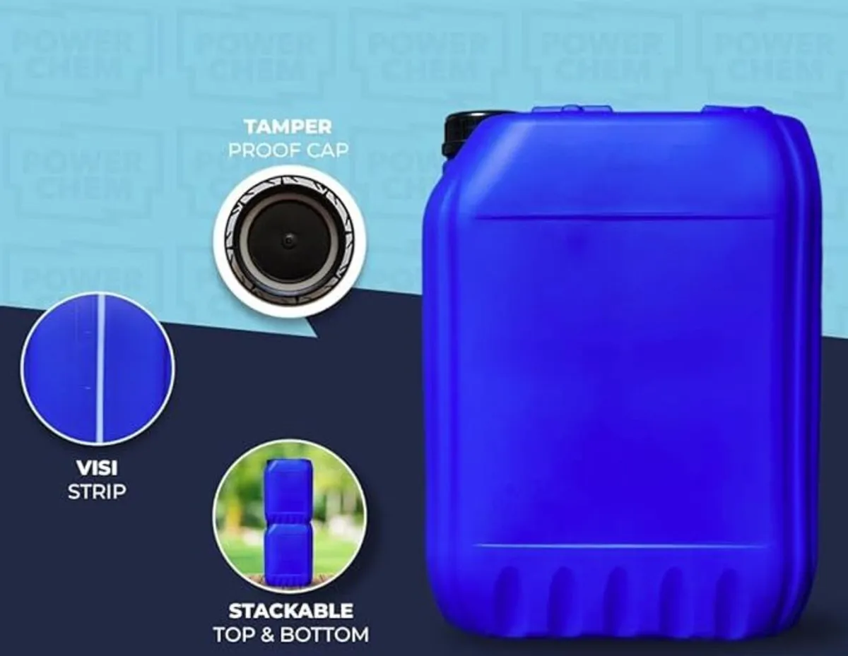 20L Container Store Any Liquid + Funnel Sturdy - Image 2