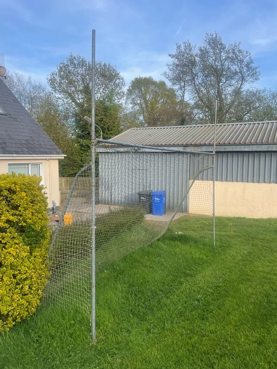 Goal Post - Galvanised - Image 1