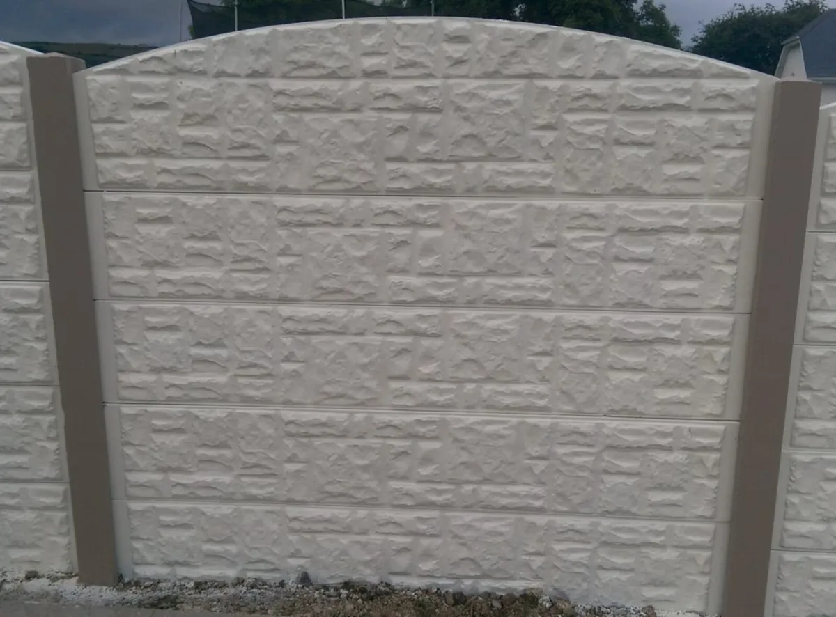 Concrete post & panel fencing - Image 4