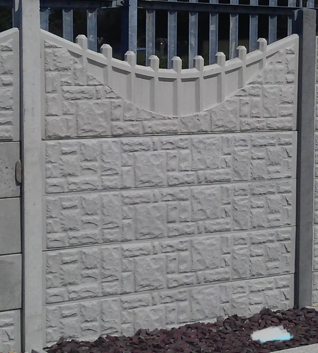 Concrete post & panel fencing - Image 3