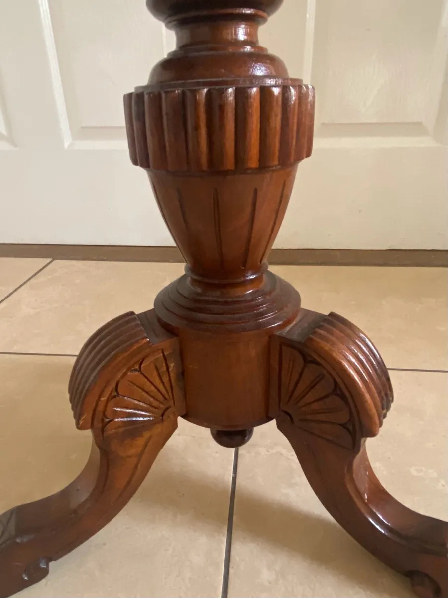 Victorian  adjustable piano stool - Image 2