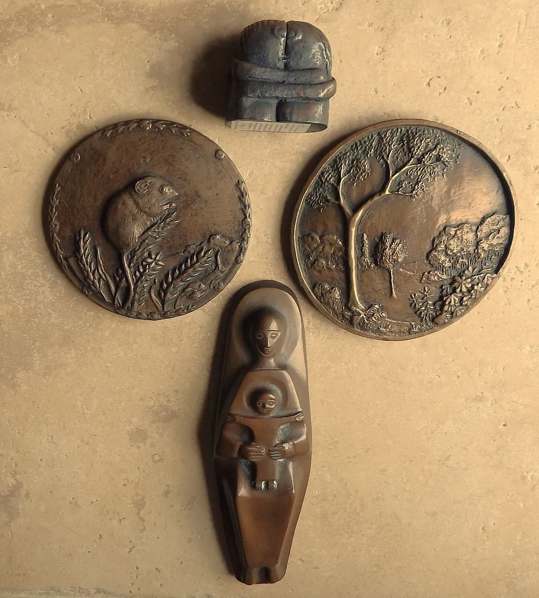 Selection of 4 Art Pieces by Wild Goose Studio - Image 1