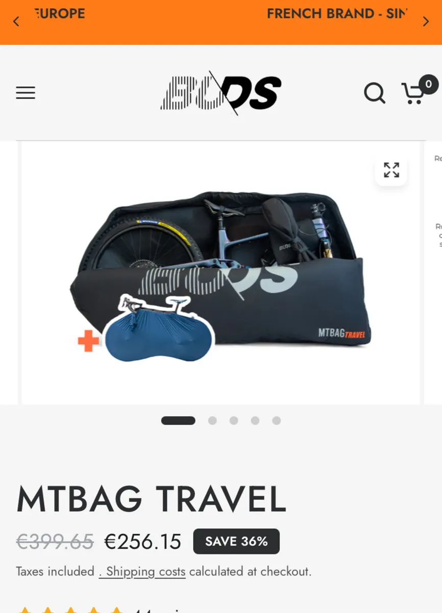 ROADBAG TRAVEL: Buds Road Bike Bag - Image 1