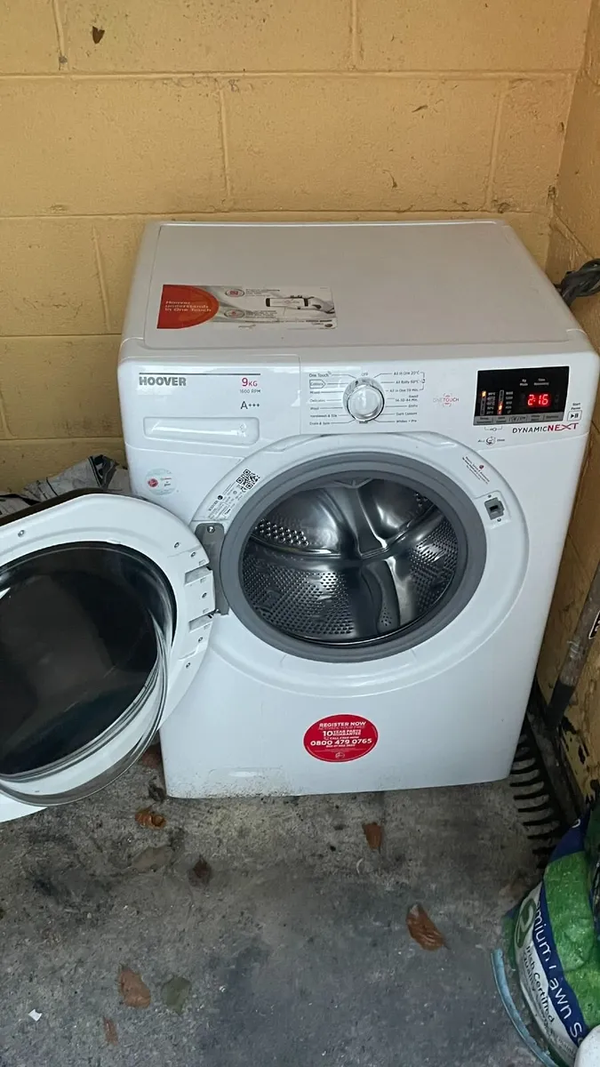 Washing Machine - Hoover 9kg/1600rpm - Image 1