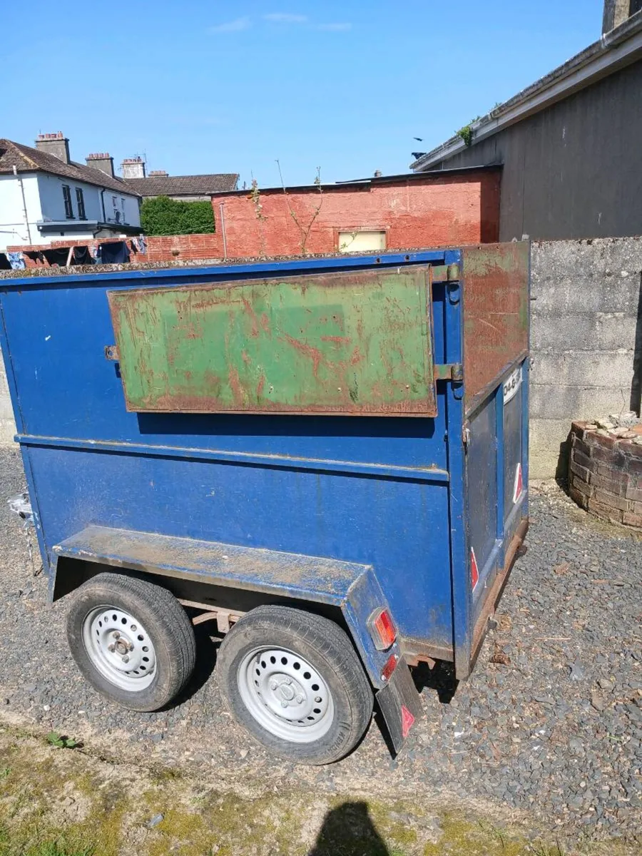 Car trailer chainsaws and lawn tractor - Image 4