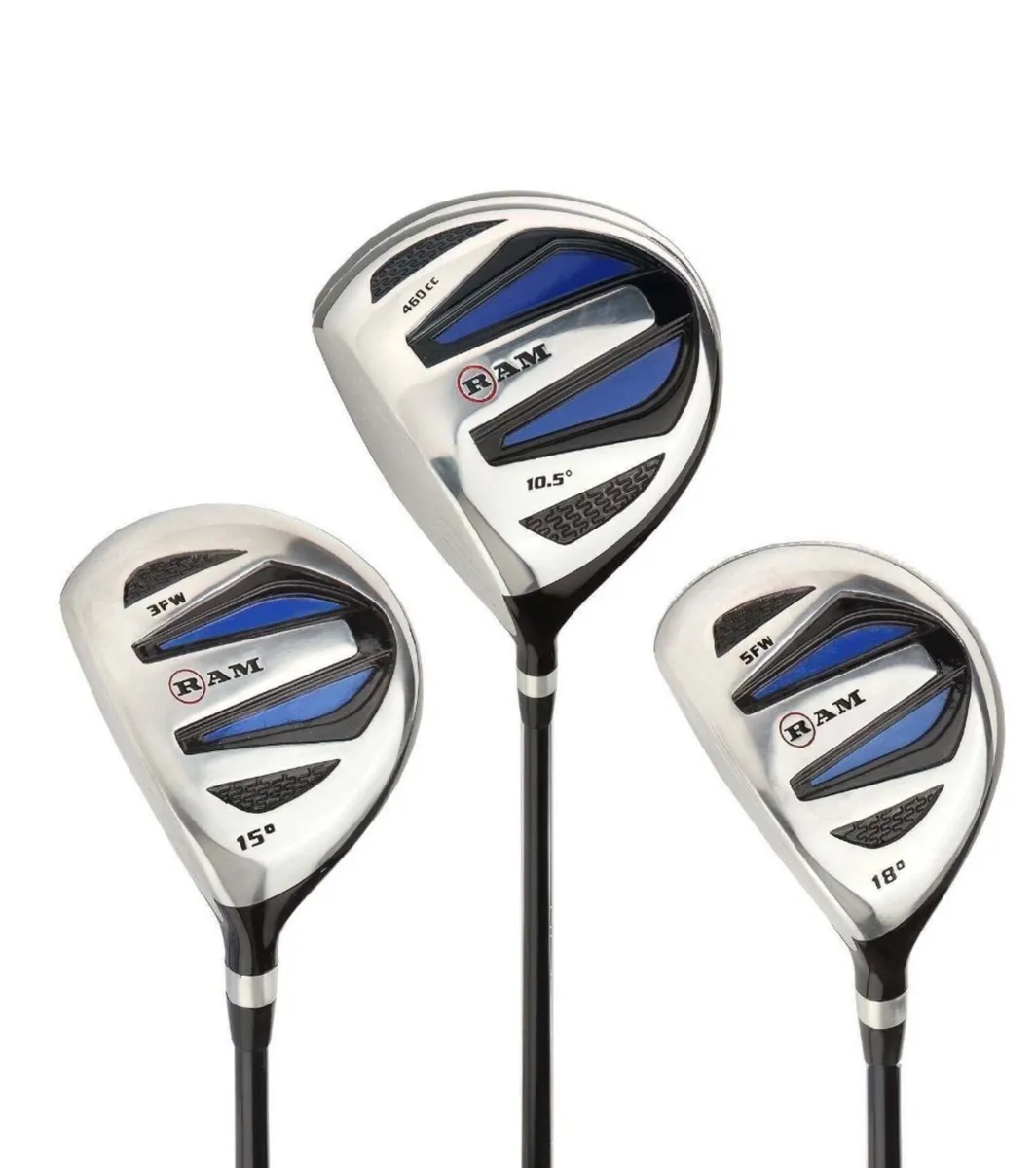 NEW Ram EZ3 Mens Left Handed Woods x3 - Image 1