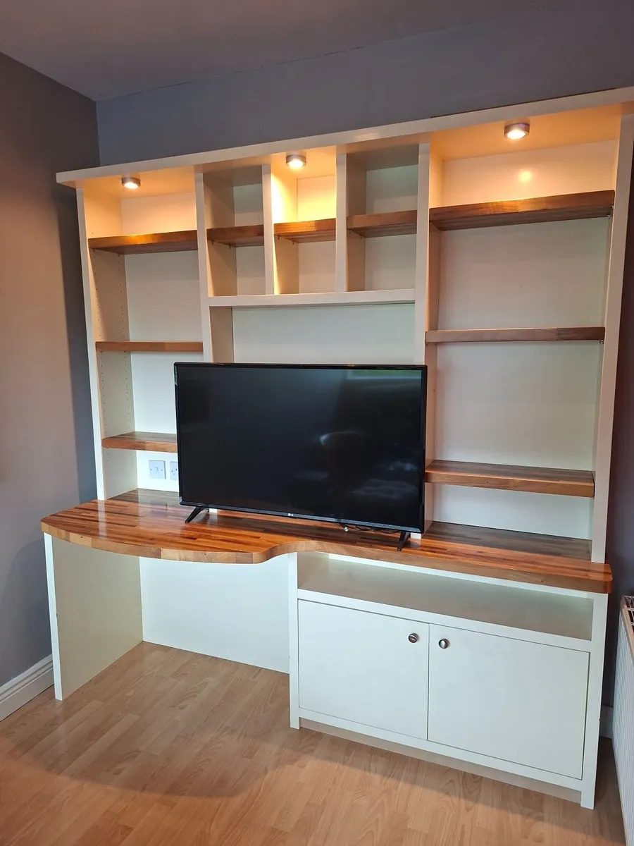 Bookshelf and Media Unit - Image 1