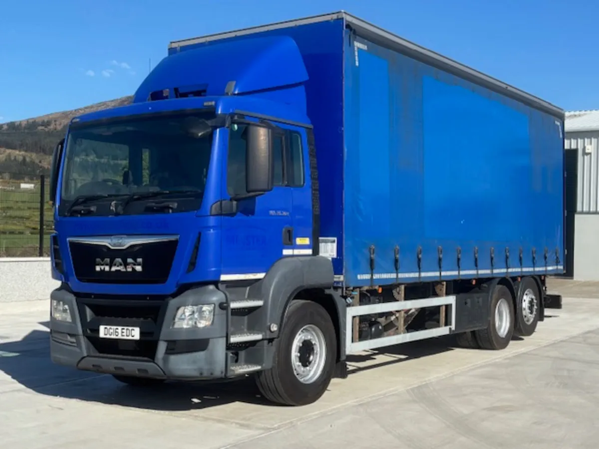 2016 MAN TGS 26-360 6X2 CURTAINSIDER - Image 3