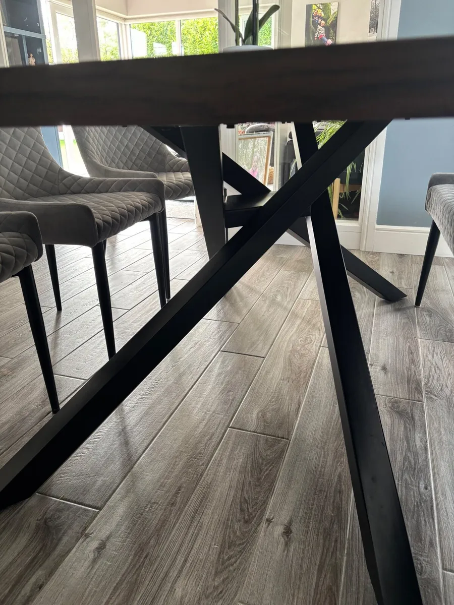 Dining table and chairs - Image 4