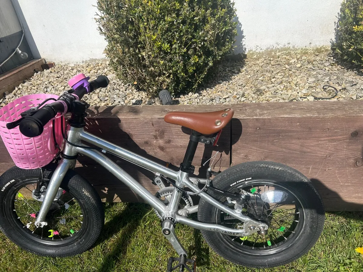 Early Rider Kids Bike 14 Inch Silver - Image 4