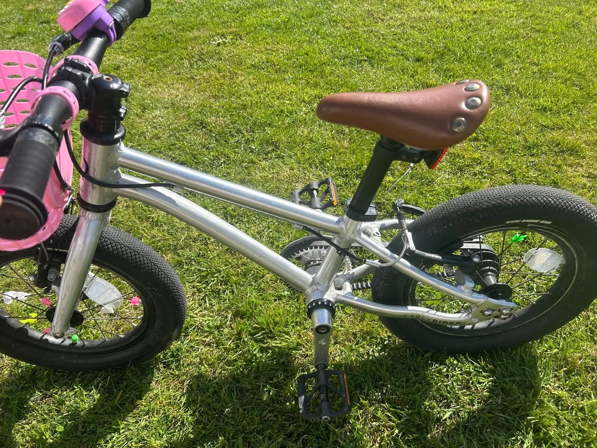 Early Rider Kids Bike 14 Inch Silver - Image 1