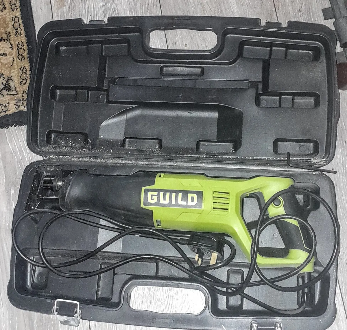 Guild reciprocating saw in box