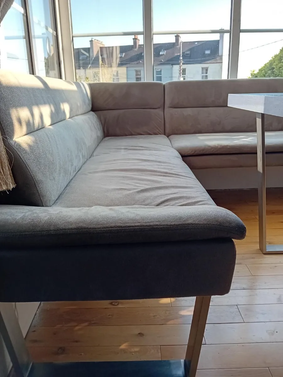 dining table and L shaped bench - Image 2