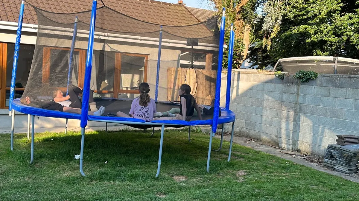 14ft Upper Bounce Heavy Duty Trampoline - Image 1