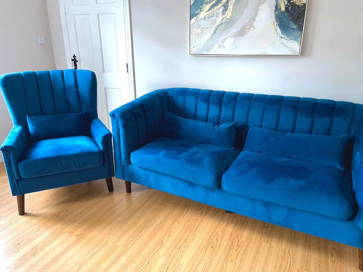 Sofa and armchair - Image 1