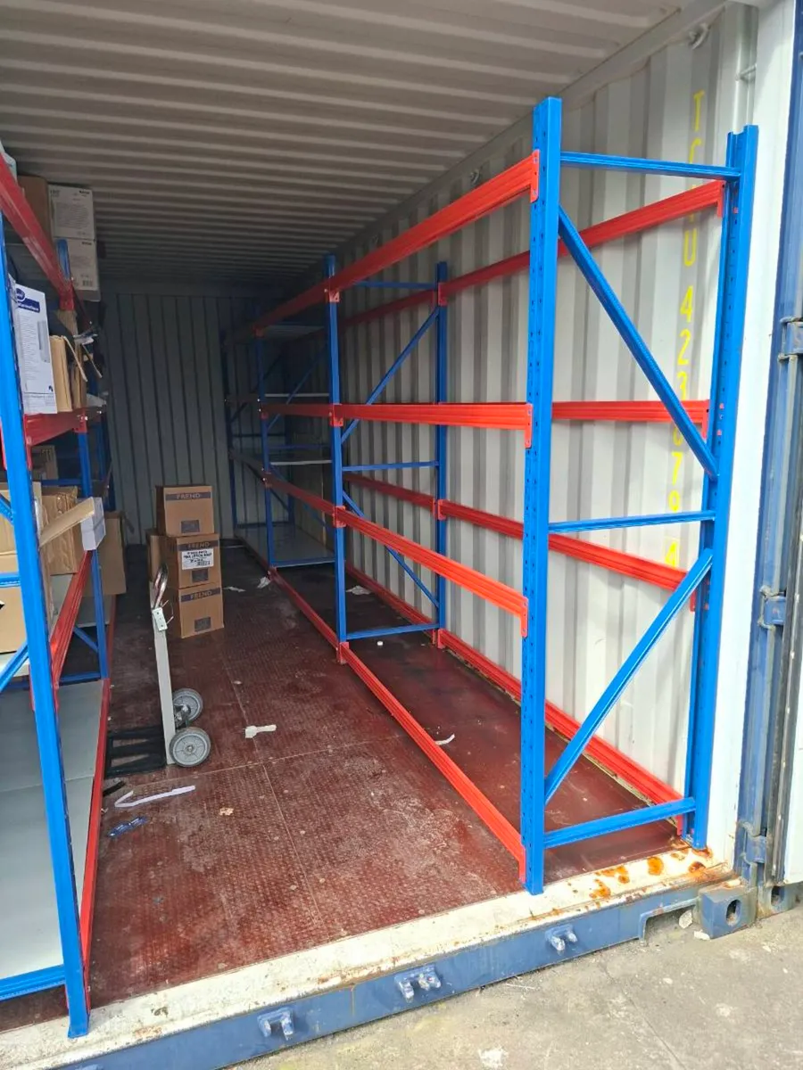 Racking shelving bays as new - Image 2