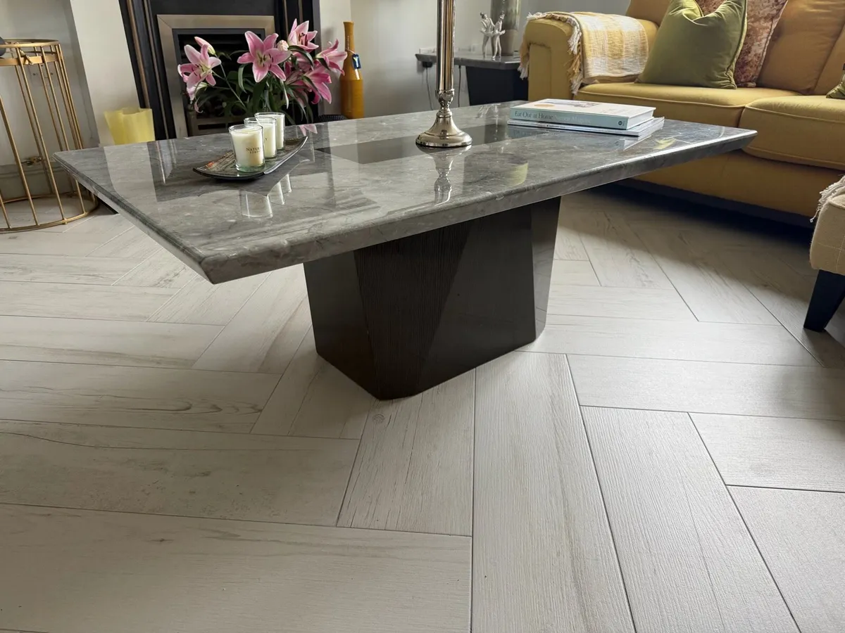 Marble TV Stand, Coffee Table, Corner Table - Image 2