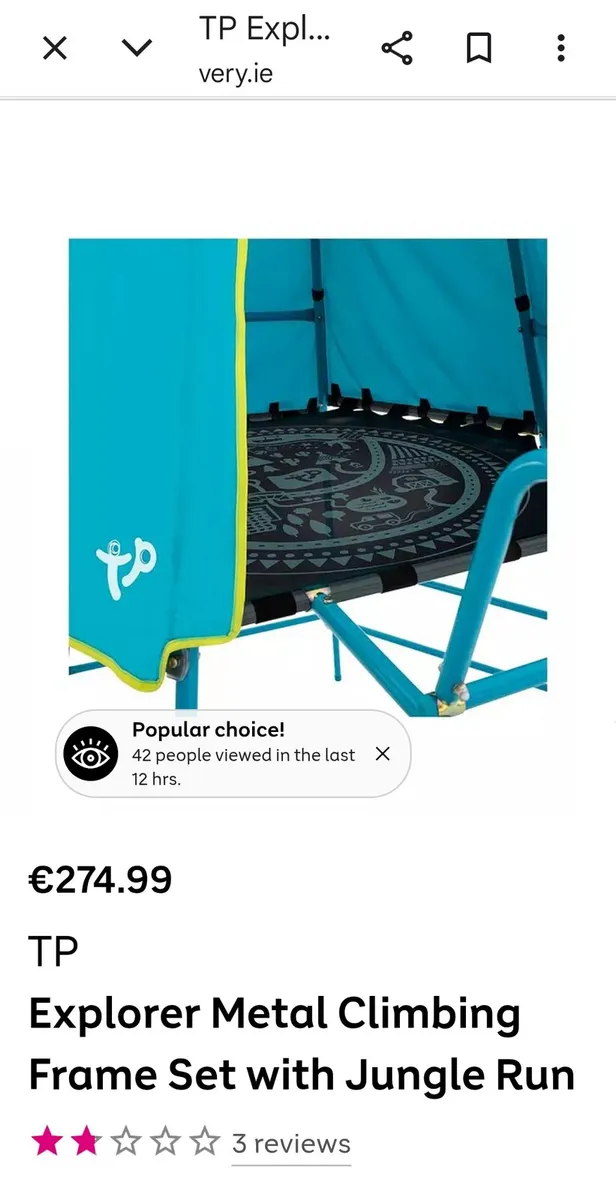 T P climbing frame - Image 4