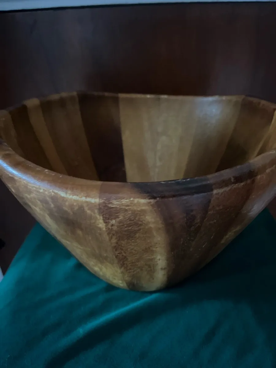 Wooden bowl Olive & Thyme - Image 2