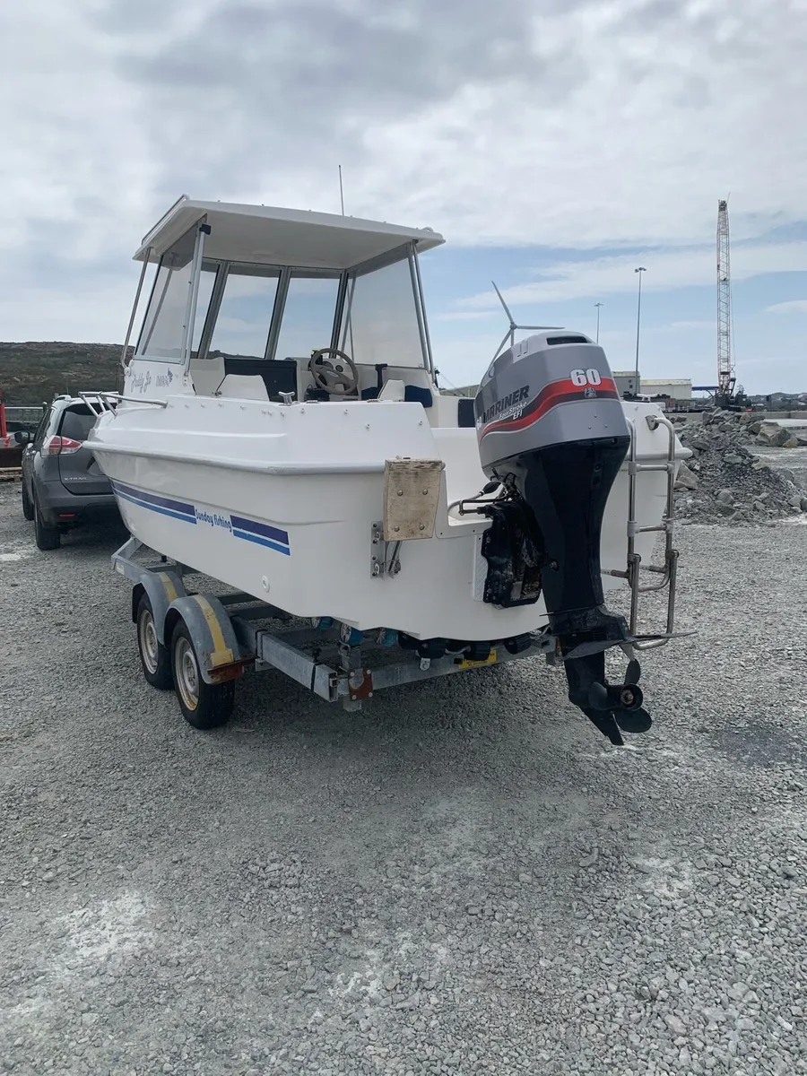 Drago 18ft family /fishing boat 60hp 4 stoke - Image 1