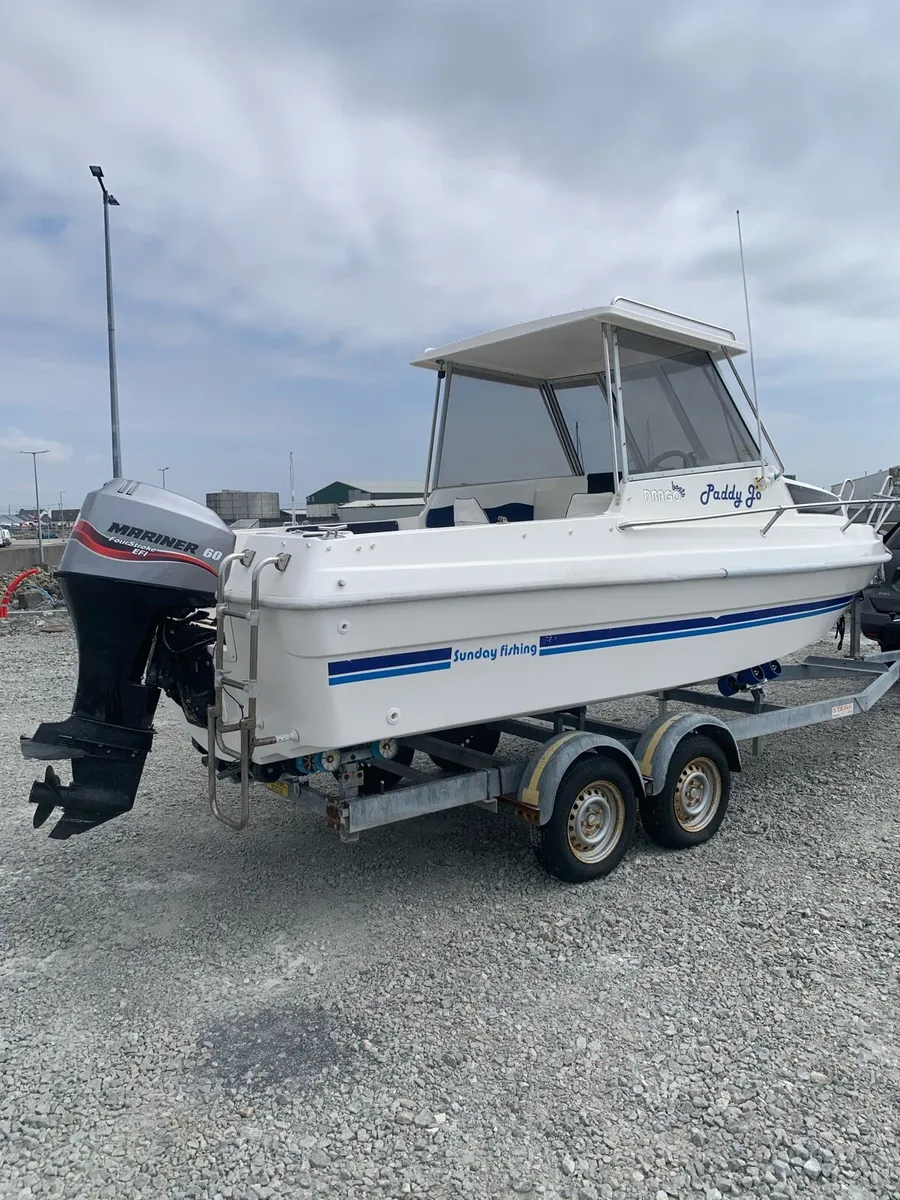 Drago 18ft family /fishing boat 60hp 4 stoke - Image 2