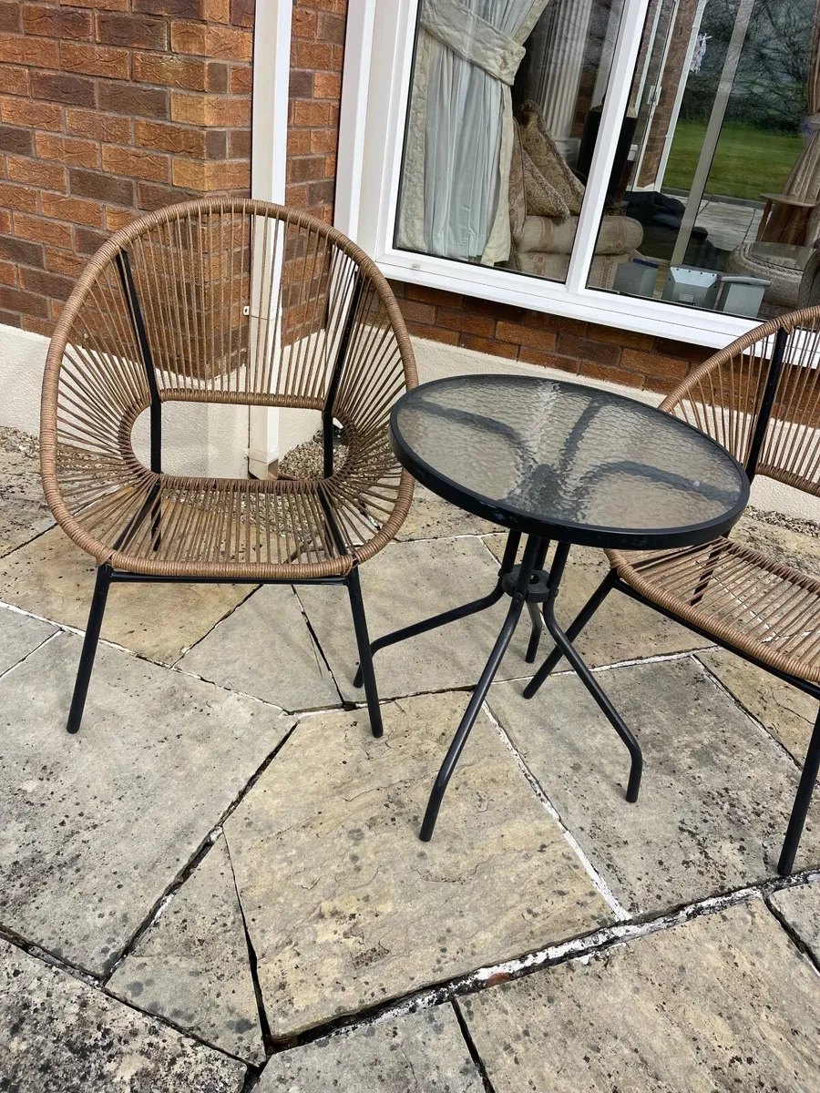 Garden Bistro Patio Set. - Image 2