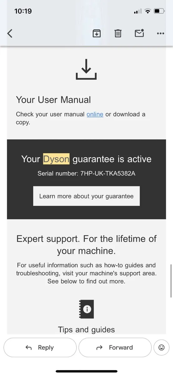 Dyson supersonic hairdryer - Image 1