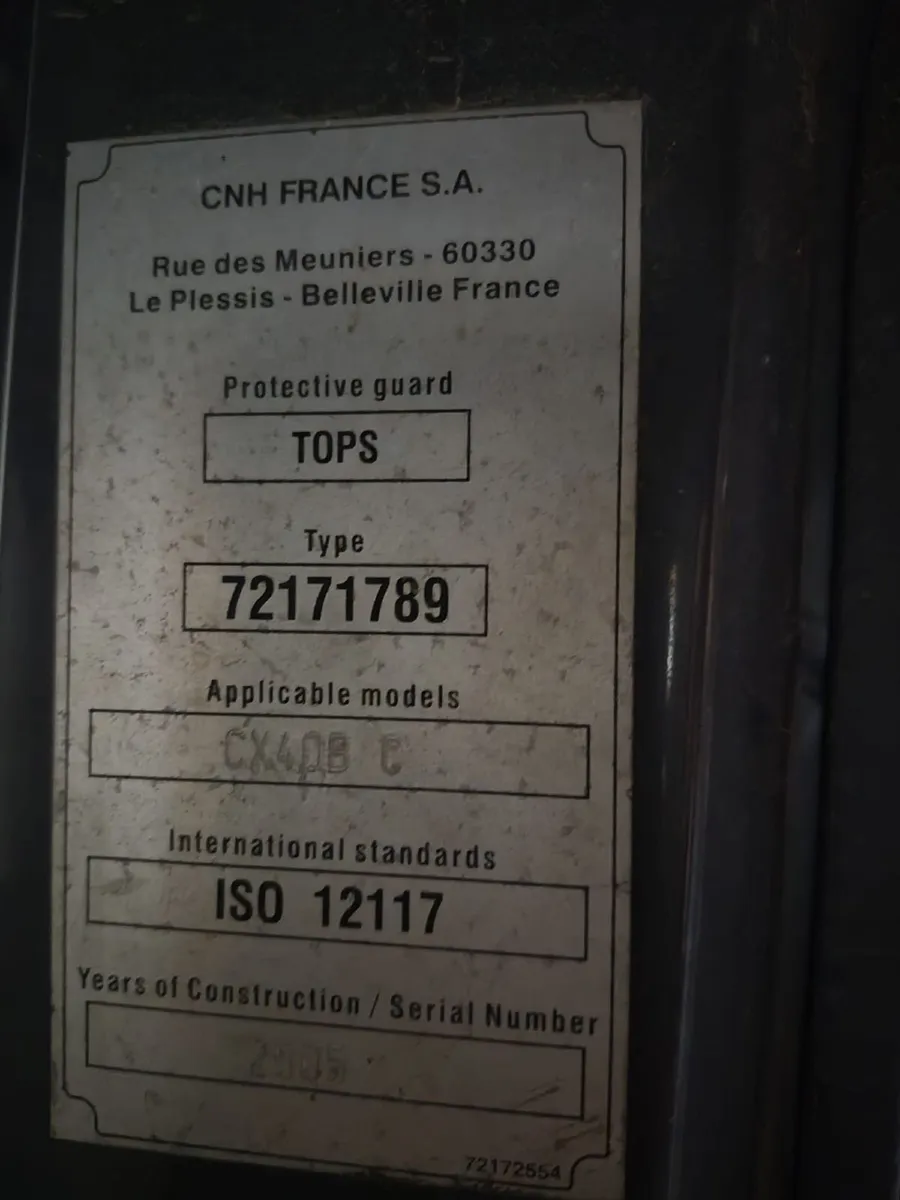 Case CX 40 B zero tail digger - Image 4