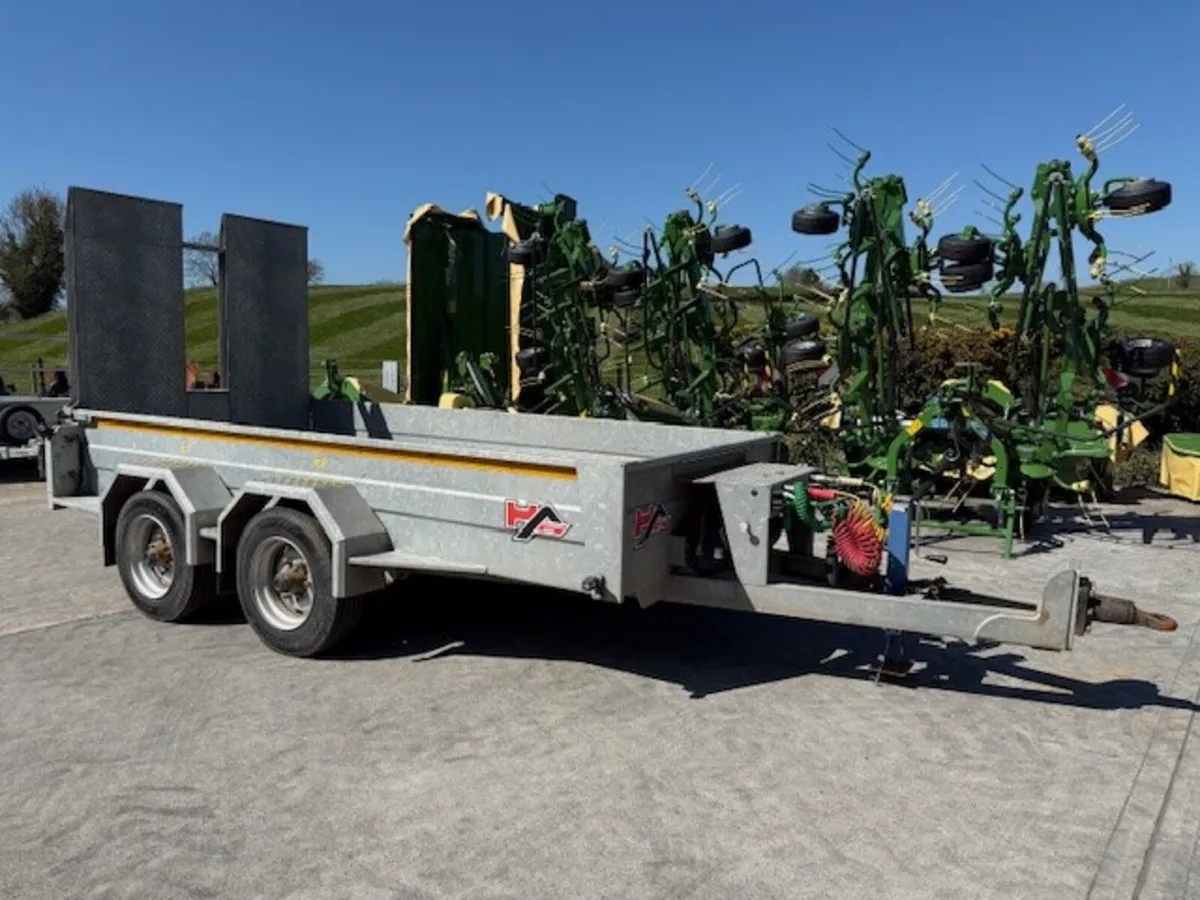 USED HEAVY DUTY 6 TON COMMERCIAL PLANT TRAILER - Image 4