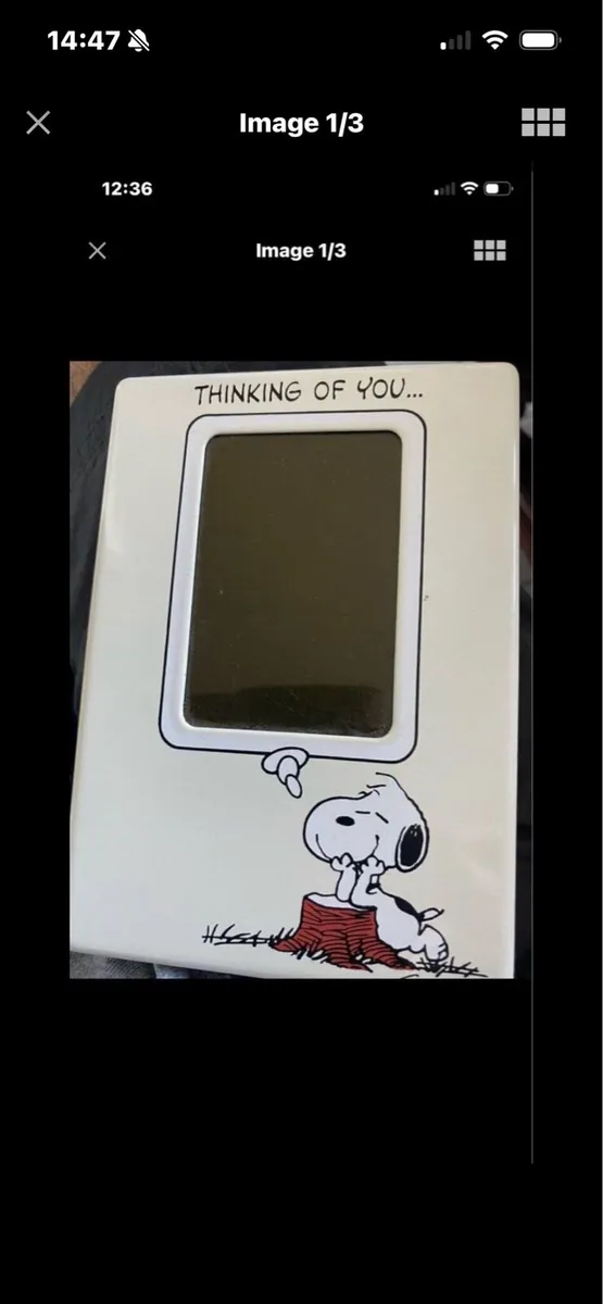 ‘Thinking of You’ Metal Frame - Image 1