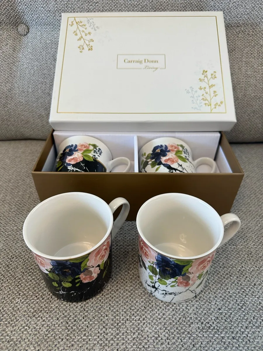 Carraig Donn Living Mug Set (Set of 4) Brand New - Image 1