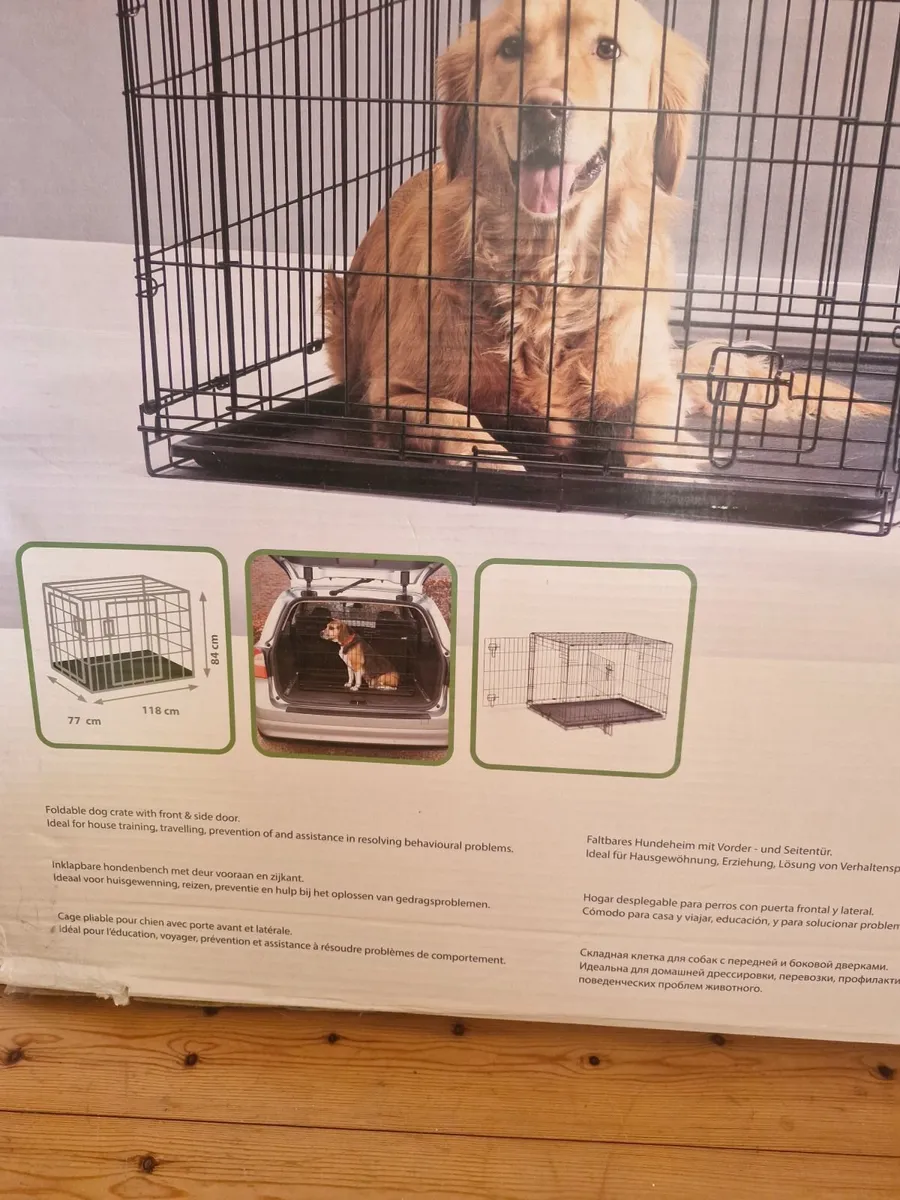 Foldable extra large dog crate - Image 3