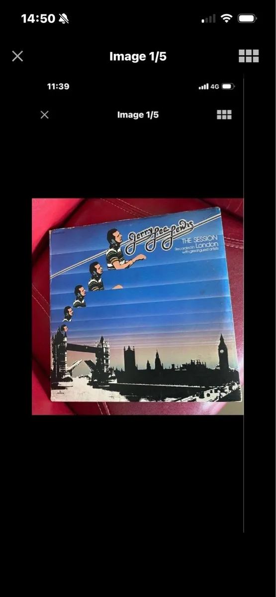 Vintage Jerry Lee Lewis vinyls - Image 1