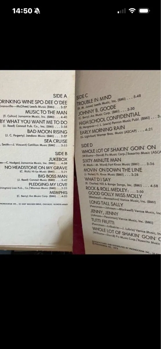 Vintage Jerry Lee Lewis vinyls - Image 3